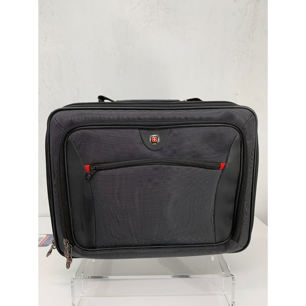 Swiss Gear by Wenger The Insight GRY BLK Computer Case 15" Nylon PVC